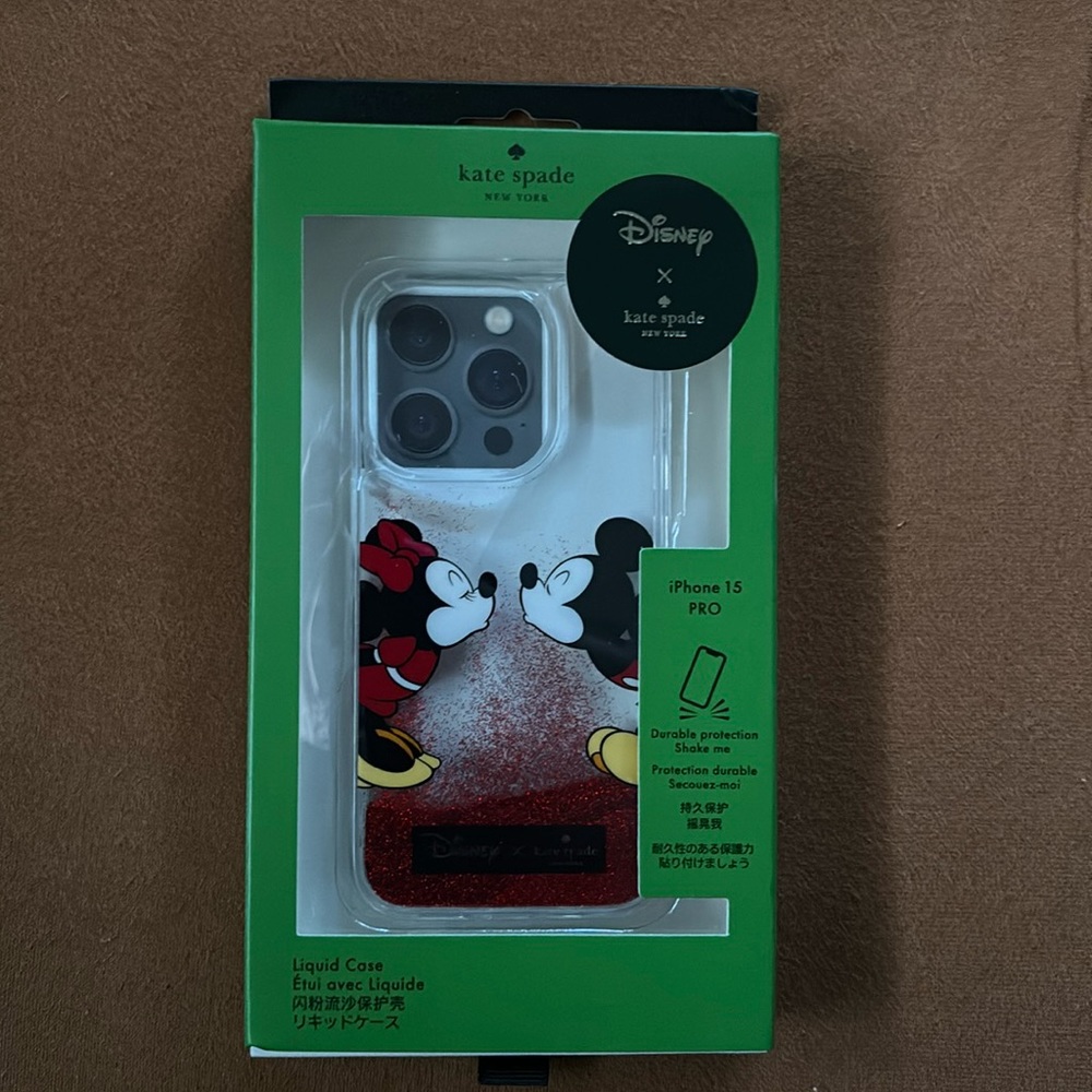NWT Kate Spade Minnie Mouse phone case